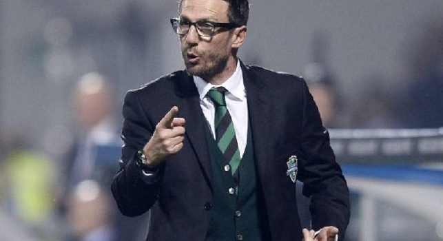 Da Sassuolo: Di Francesco recupera due pedine, ecco la formazione anti-Napoli