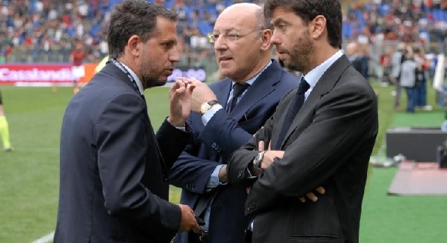 Juventus, Marotta: Inter e Napoli? Arriveranno nei primi tre posti, ma gli azzurri sono avvantaggiati
