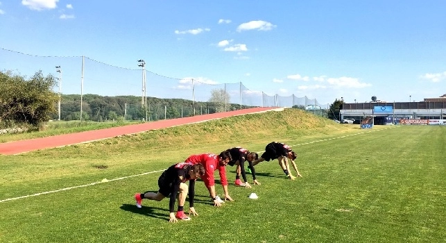 SSC Napoli: Rientrati a Castel Volturno e...subito al lavoro! [FOTO]