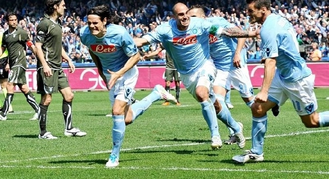 Accadde oggi, Napoli-Lazio 4-3: tripletta di Cavani da urlo, gara da infarto [VIDEO]