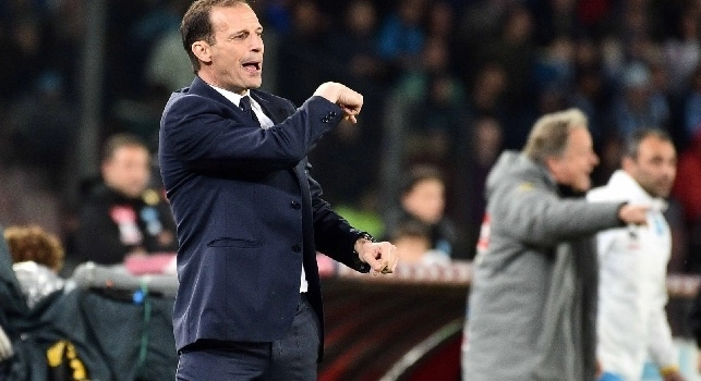Juve, Allegri: Ho detto che il Napoli gioca come il Barcellona, non potevo mancare di rispetto agli azzurri
