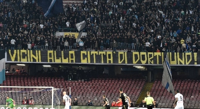 Gemellaggio Napoli-Dortmund: rinsaldata l'amicizia con i tedeschi, ma una cosa fa storcere il naso