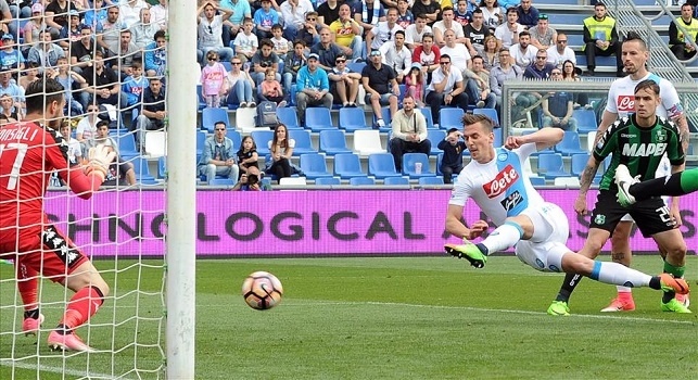 CorrSport - Dopo il gol al Sassuolo non vuole più fermarsi, Milik punta alla doppia cifra stagionale