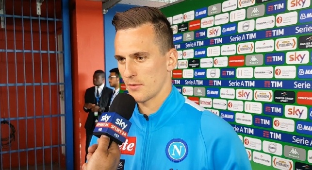 Milik: Secondo posto? Dobbiamo continuare a far punti, la cosa più bella del Napoli è il nostro gioco. Sul gol dopo l'infortunio... [VIDEO]