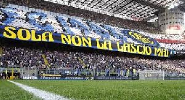 Inter, 50mila tifosi allo stadio per la sfida con il Napoli: alcuni settori già in <i>sold out</i>