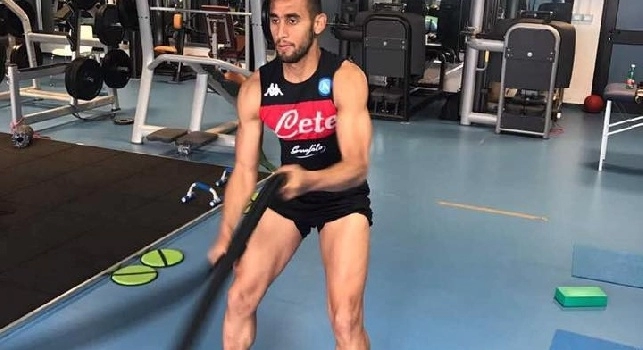 Ghoulam: Dopo l'allenamento, ancora allenamento: solo il lavoro paga [FOTO]