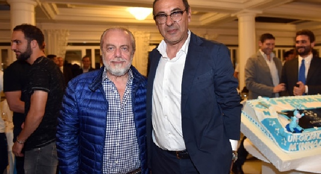 CdM - Attrito Sarri-De Laurentiis, il primo si ricorda nel gennaio 2017 dopo il pari in Napoli-Palermo: critiche del patron negli spogliatoi!