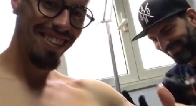 Nuovo tatuaggio per Marek Hamsik