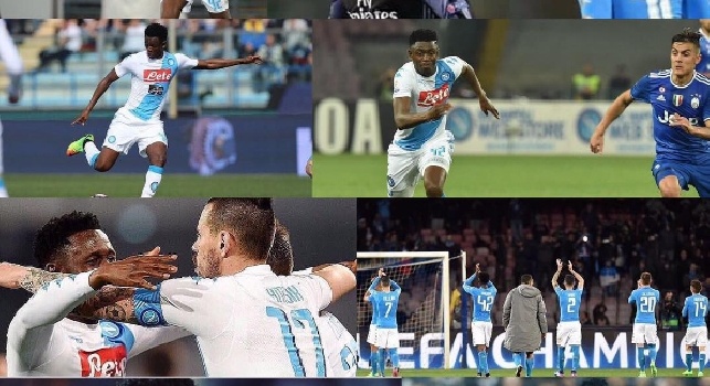 Diawara e il collage sulla stagione col Napoli