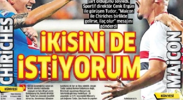 ANTEPRIMA - Dalla Turchia annunciano: Chiriches - Galatasaray, domani la firma del contratto: cifre e dettagli