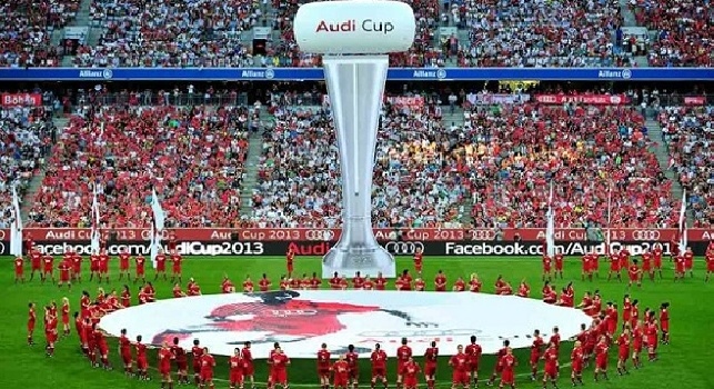Audi Cup, c'è la partecipazione ufficiale del Napoli