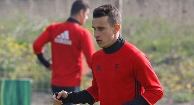 Alex Berenguer, esterno offensivo spagnolo dell'Osasuna