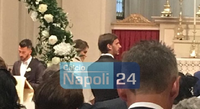 Manolo Gabbiadini si sposa, presenti anche suoi ex compagni del Napoli