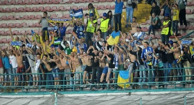 Declino senza precedenti: il Dnipro che elimin&ograve; il Napoli in Europa League finisce in terza serie