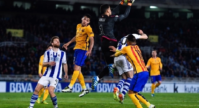 Geronimo Rulli, portiere della Real Sociedad