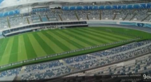 Stadio Maradona senza pista d'atletica, il progetto di De Laurentiis e l'obiettivo Europei 2032