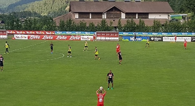 Comunale di Carciato, a breve comincia l'allenamento del Napoli