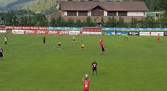Comunale di Carciato, a breve comincia l'allenamento del Napoli