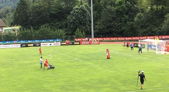 Sparapalloni in campo a Dimaro