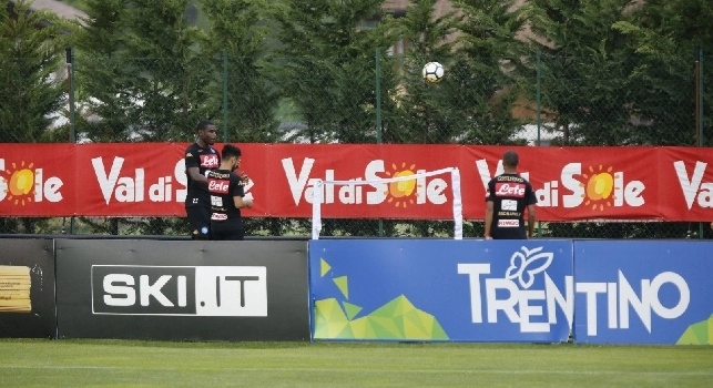 Dimaro, seduta pomeridiana: 3 azzurri giocano a calcio-tennis [FOTO CN24]
