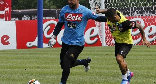 Napoli - Bassa Anaunia: out Reina, Tonelli e Zapata