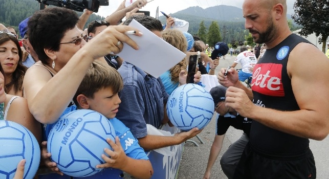 Reina, nulla da fare: salterà anche il match col Carpi, ecco quando è atteso il rientro