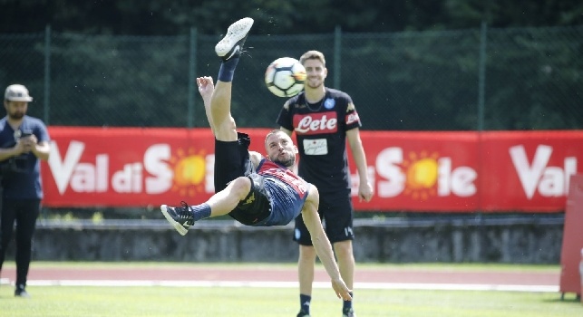 DIRETTA - Dimaro, seduta d'allenamento mattutina: seguila su CalcioNapoli24