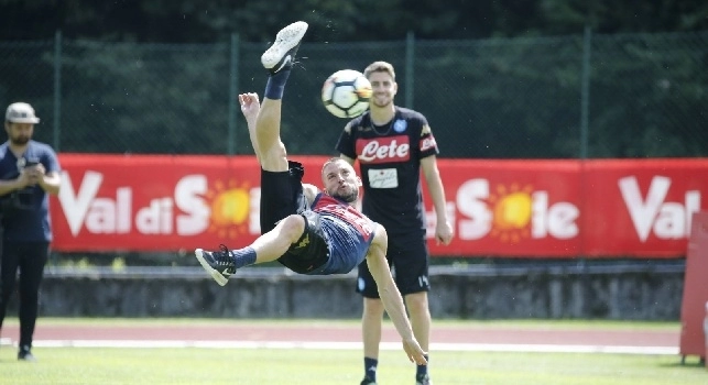 DIRETTA - Dimaro, seduta d'allenamento mattutina: seguila su CalcioNapoli24