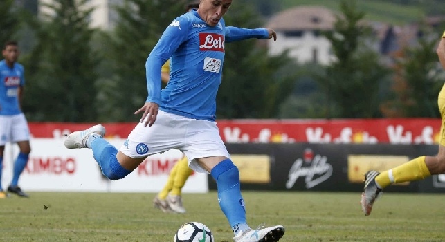 José Callejon, attaccante spagnolo del Napoli