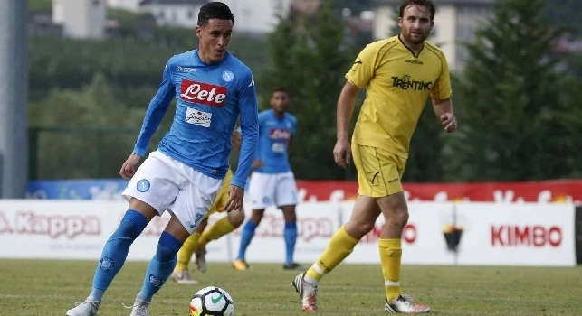 Jos&eacute; Callejon, attaccante spagnolo del Napoli