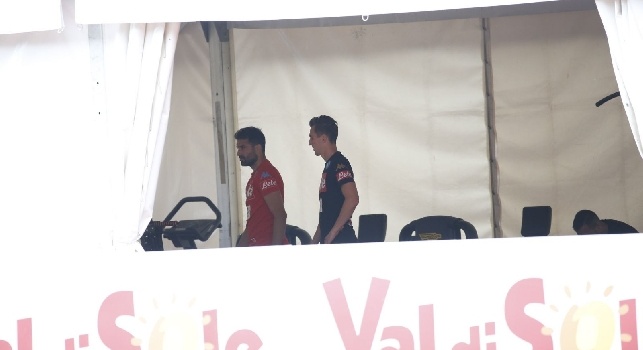 Dimaro, seduta d'allenamento mattutina: Milik, Maksimovic ed Albiol in palestra [FOTOGALLERY CN24]