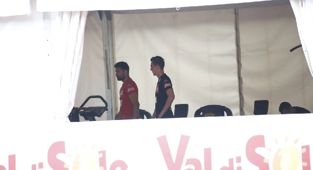 Dimaro, seduta d'allenamento mattutina: Milik, Maksimovic ed Albiol in palestra [FOTOGALLERY CN24]