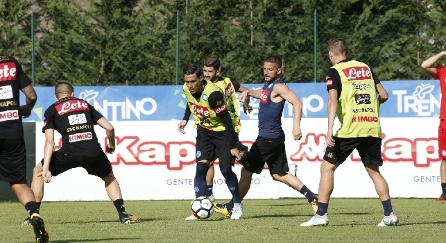 Jos&eacute; Callejon, attaccante spagnolo del Napoli
