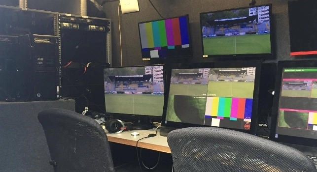 VAR, pronta la regia mobile al Briamasco di Trento per Napoli-Carpi