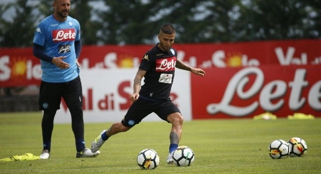Dimaro, giorno 16: Insigne ancora protagonista