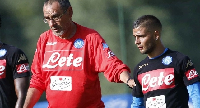 Lazio, Sarri: Insigne? Mi ha dato tanto, ma il presidente mi ha fatto capire una cosa...