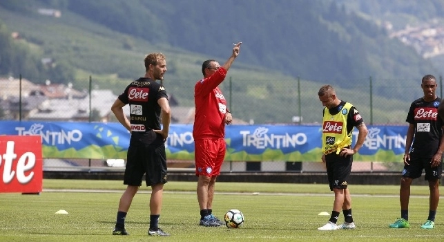 Core stability, partitella e attivazione a secco: le immagini dell'allenamento di oggi [VIDEO]