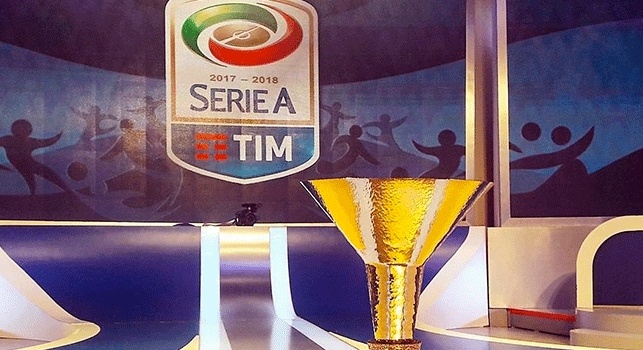 Serie A, Napoli-Atalanta domenica alle 20.45