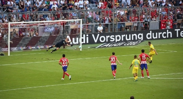 Audi Cup, Napoli-Atletico Madrid