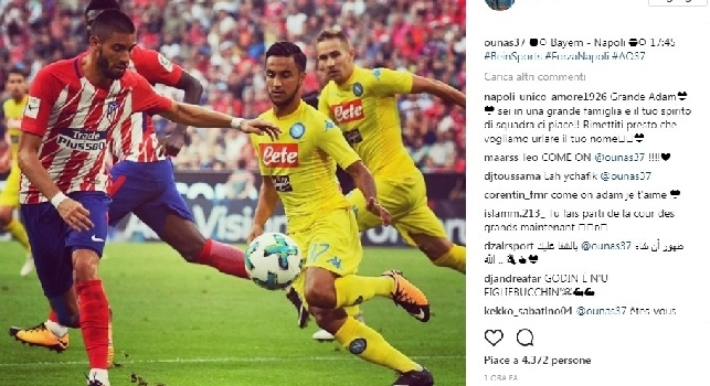 Adam Ounas suona la carica in vista del Bayern