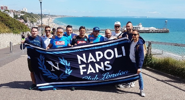 Napoli Fans Club London è presente: Buona domenica da Bournemouth, Forza Napoli Sempre [FOTO]