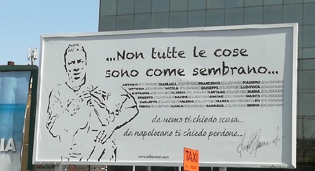 Manifesto Fabio Quagliarella Napoli
