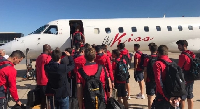 Napoli - Espanyol, gli spagnoli in partenza verso la citt&agrave; partenopea [FOTOGALLERY]