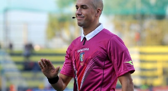 Hellas Verona-Napoli, arbitro Fabbri sezione Ravenna