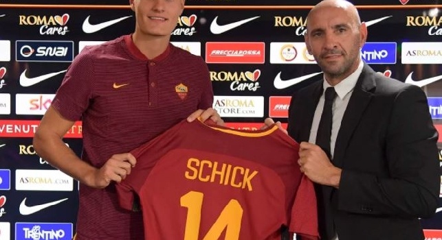 Roma, le prime parole di Schick: Sto bene fisicamente, non vedo l'ora di iniziare! Apprezzo l'allenatore e il suo gioco, è la scelta giusta