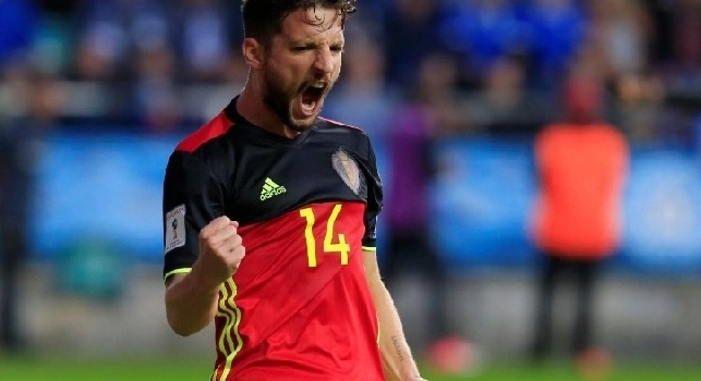 Dries Mertens con il Belgio