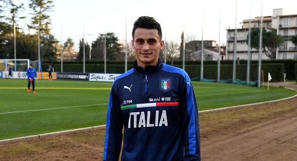 Roberto Inglese, attaccante del Napoli in prestito al Chievo Verona