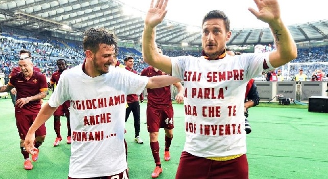 Chi: Lite Totti-Florenzi a Roma, non si parlano da mesi. De Rossi prende le parti dell'ex capitano. Poi il club smentisce...