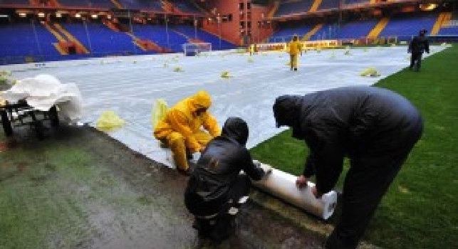 Allerta arancione su Genova, a rischio Sampdoria-Torino