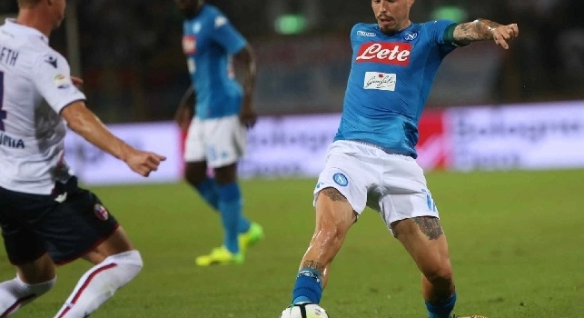 Marek Hamsik, centrocampista e capitano del Napoli